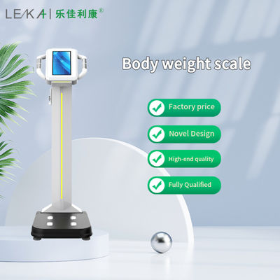 8電極ABSとステンレス鋼LCDディスプレイ コイン 健康診断のための体脂肪スケール