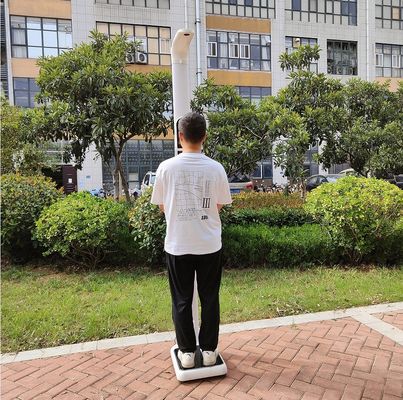 超音波BMI高さ重量計 330*550mmの折りたたみのボディとプラットフォームサイズ