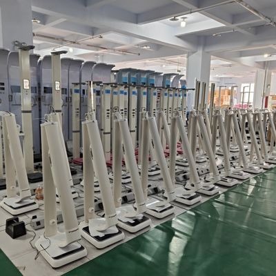 0~200cmの身長測定範囲とオプションの体脂肪分析の医療用スケール
