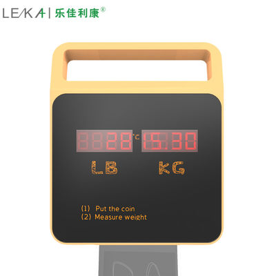ユーザーに優しい0.1kg分別コイン操作の荷物重量計 ホテル客のために