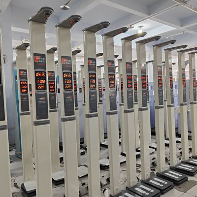 超音波硬貨操作薬局スケール 身体の高さと体重の正確な測定