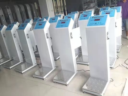 ホテル空港駅用硬貨操作の重量計機 荷物重量範囲 8-200kg