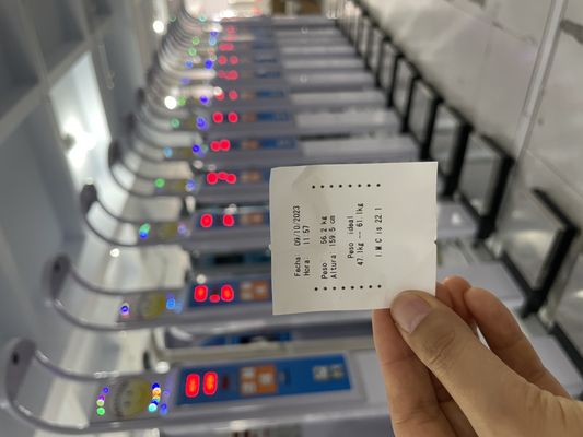 LEKA デジタルスケール 硬貨操作とLEDディスプレイのプロのBMI測定