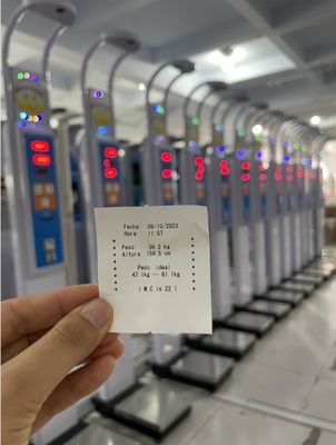 500kg 200kg 超音波コイン 操作された体重と身長スケール BMI IMC 販売薬局残高