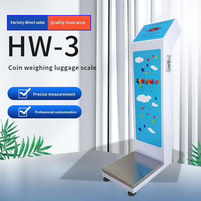 硬貨で操作しやすい荷物重量計 N.W. 30k