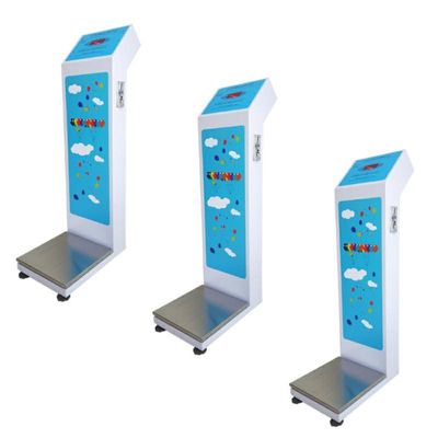 硬貨操作の荷物計量機 電子計量器 精度0.1kg