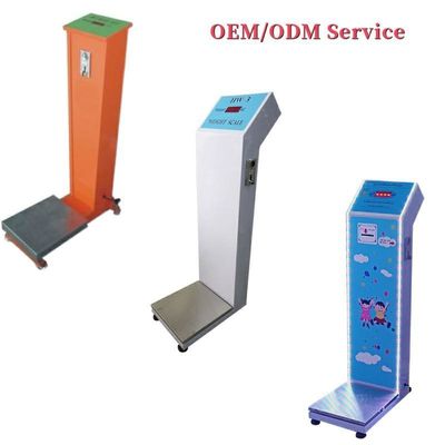 硬貨操作の荷物計量機 電子計量器 精度0.1kg