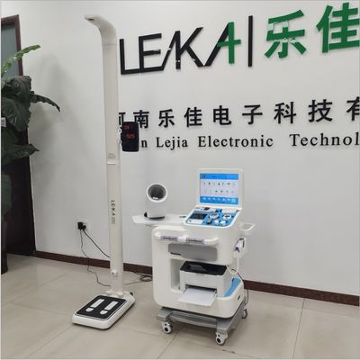 病院用の医療健康スクリーニングキオスク パーソナライズ可能な白体分析機