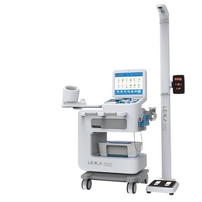 身体検査のための15インチLCDディスプレイ付きの21インチタッチスクリーン健康診断機