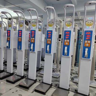耐久性硬貨操作体高さ体重BMI OBMサポート付き機械の秤