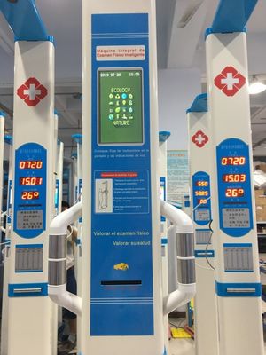 カスタマイズされたカラー超音波体重と身長脂肪BMI測定器