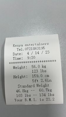 薬局バス停やショッピングモールのためのデジタルボディスケール 硬貨操作が簡単なデザイン