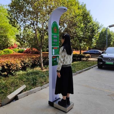 CE認証されたデジタル折りたたみ可能な超音波高さと体重のスケール