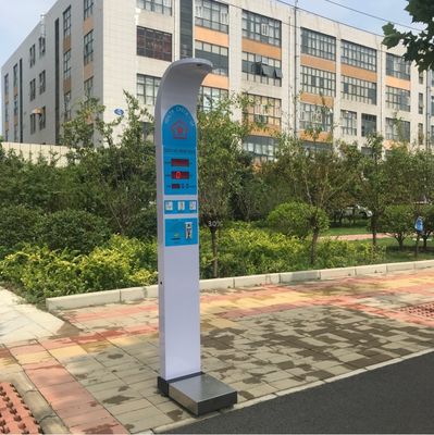 AC100-240V デジタル折りたたむコイン 高さ 重量スケール BMI と 販売機能 N.W 42kg