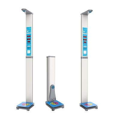 硬貨操作の自動電子高さ・重量秤 100-240V電源付き
