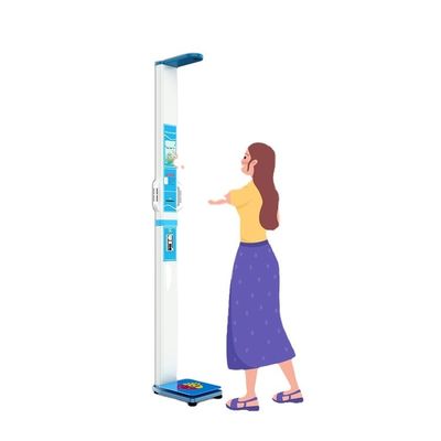 スチール 220V/50Hz デジタル精密バランス 液晶ディスプレイ BMI 身体組成分析