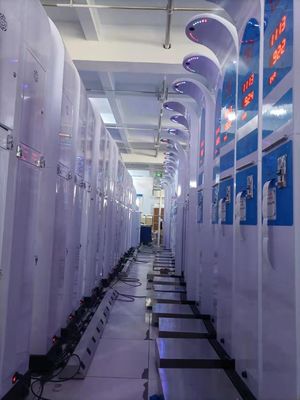 薬局とショッピングモール 超音波BMI自動販売機