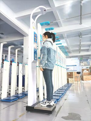 プラットフォーム サイズ 33*55cm LEKA コイン 操作 高さ 体重 薬局用 BMI 測定秤