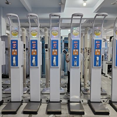 電子スケール付きのプロの身長と体重BMI測定機