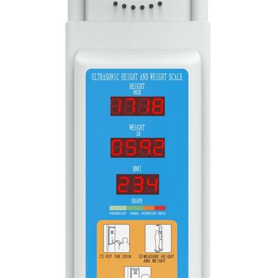 LEDディスプレイ 超音波 電子高さ・重量計測機 重量範囲 8~200kg